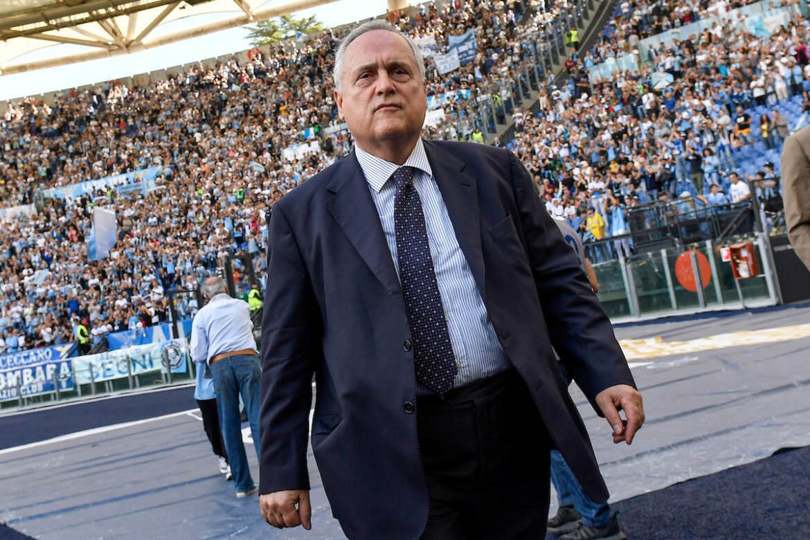 presidente Lazio furioso