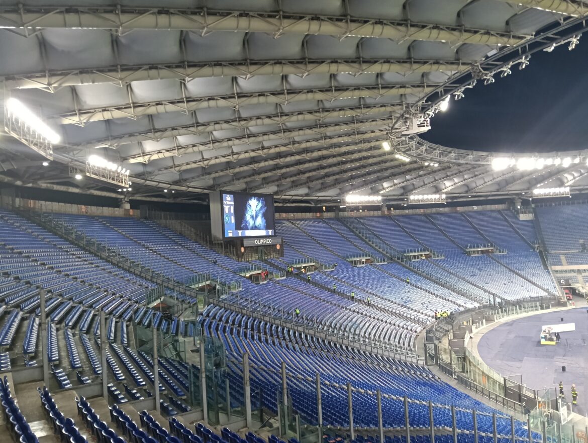 Dettaglio curva nord olimpico