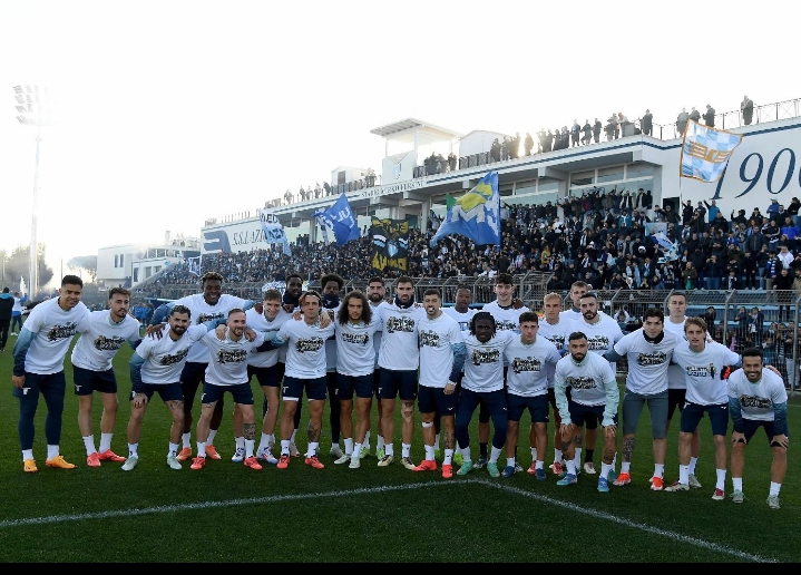 Lazio tifosi a Formello