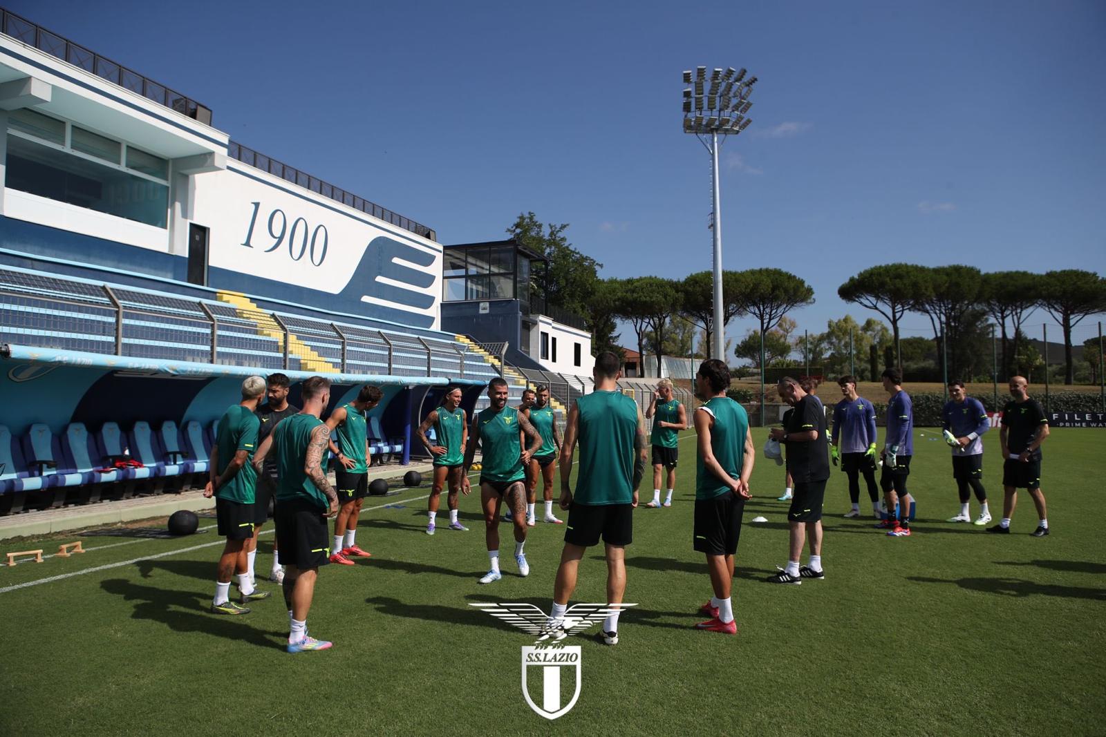 Lazio ritiro a Formello