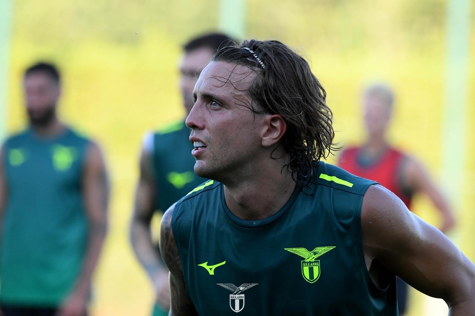 Luca Pellegrini ritiro Lazio 