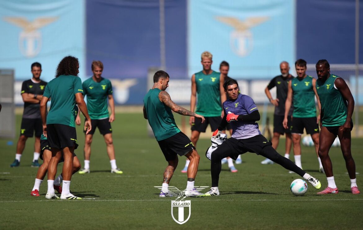 Lazio allenamento Formello