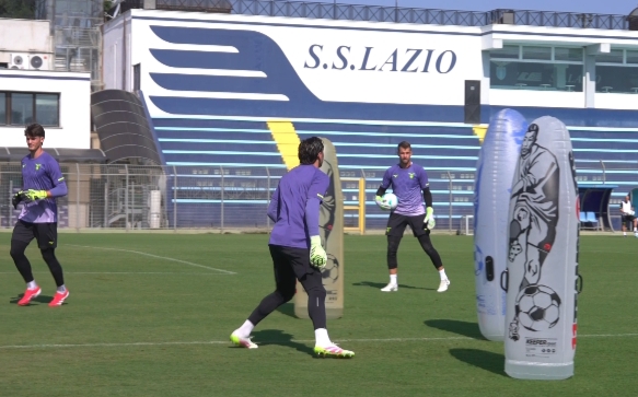Portieri Lazio in azione
