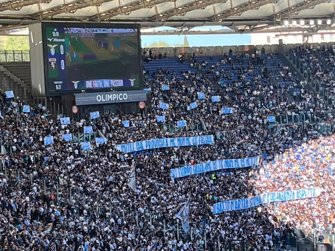 Protesta Lotito Lazio