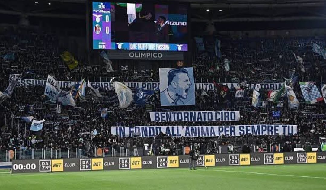 La curva nord omaggia Ciro Immobile