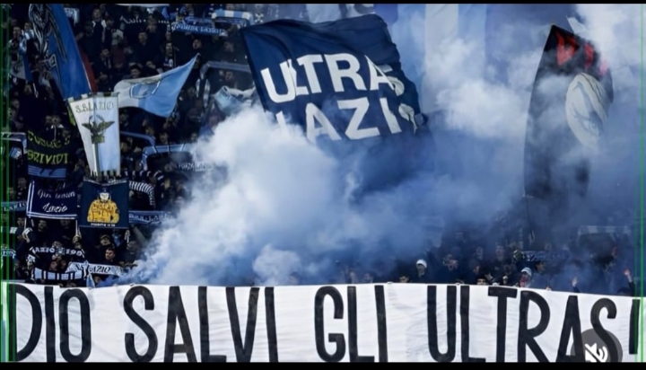 Curva Nord tifosi Lazio