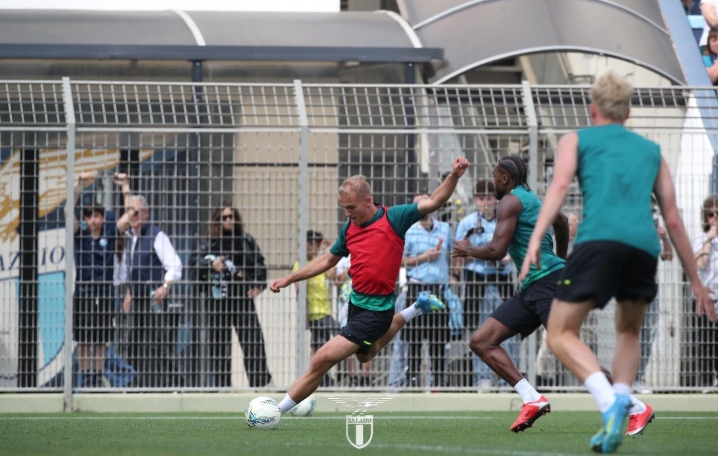 Allenamento a Formello Lazio