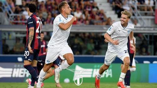 Frattesi esulta dopo il gol